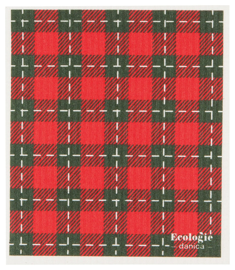 Tartan Swedish Sponge Cloth