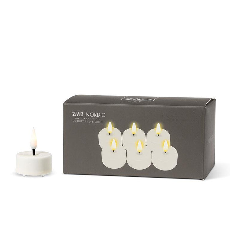Luxlite Sand LED Pillar Candle (7 Sizes Available)