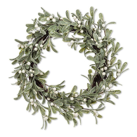 Frost Mistletoe Wreath