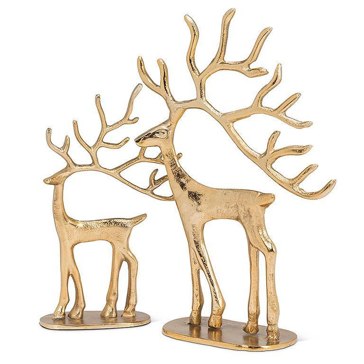 Large Modern Reindeer, Gold