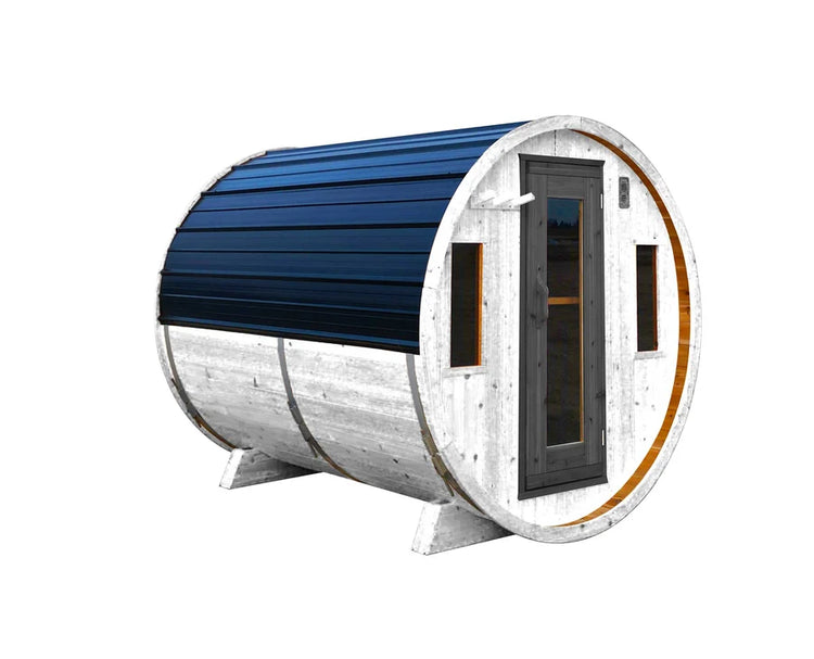6' Red Cedar Barrel Sauna
