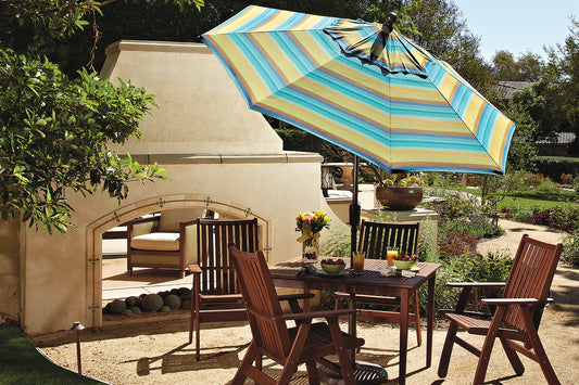Cabana Coast 7.5' Round Umbrella w/ Button Tilt