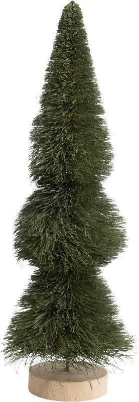 Shaped Natural Bristle Tree - 12"