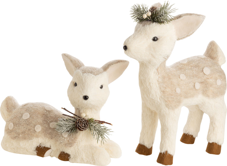 Assorted Felt Reindeer Table Piece