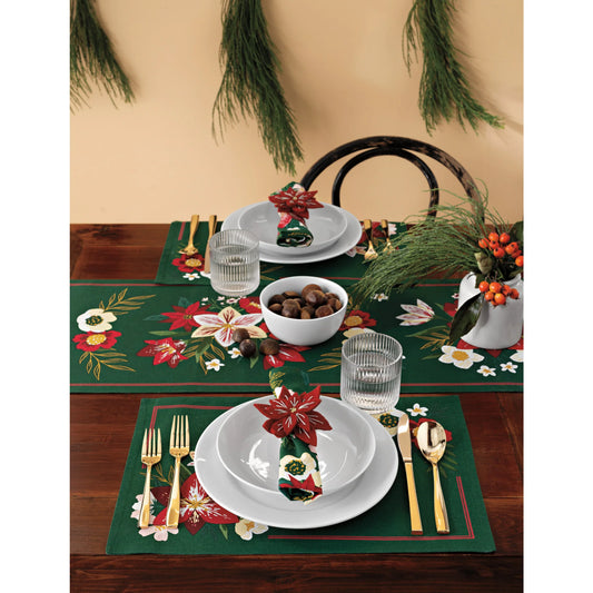 Amaryllis Christmas Placemat