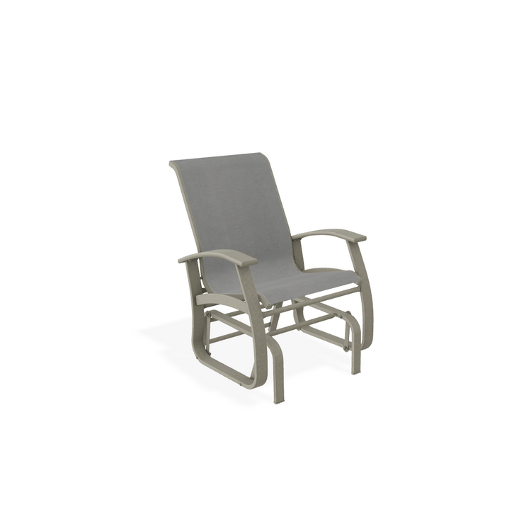 Belle Isle Sling Single-Seat Glider - Alloy/Storm