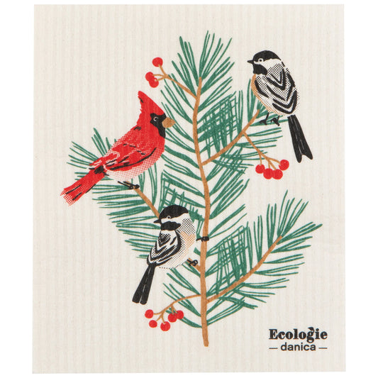 Birds & Boughs Swedish Sponge Cloth