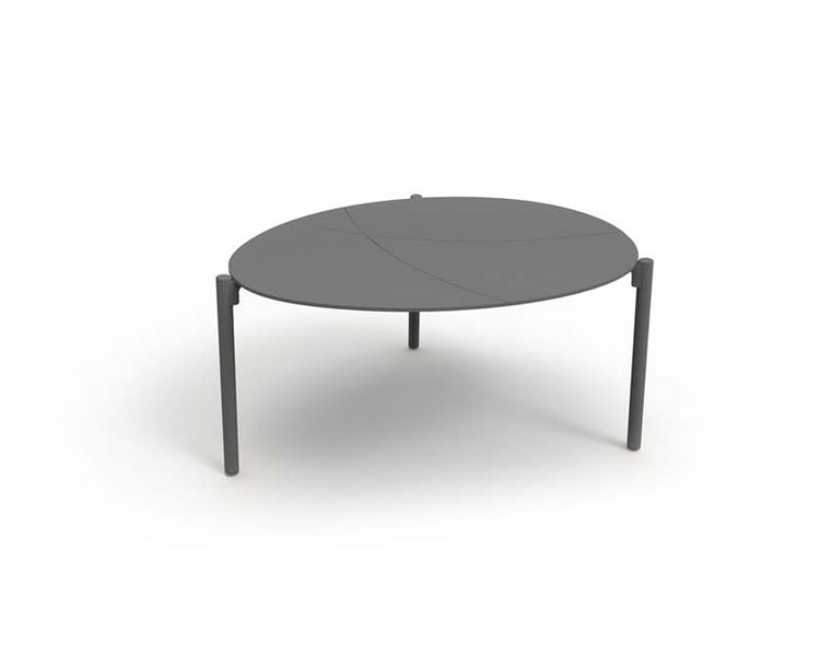 Cobblestone Nesting Coffee Table, Black (3 Sizes)