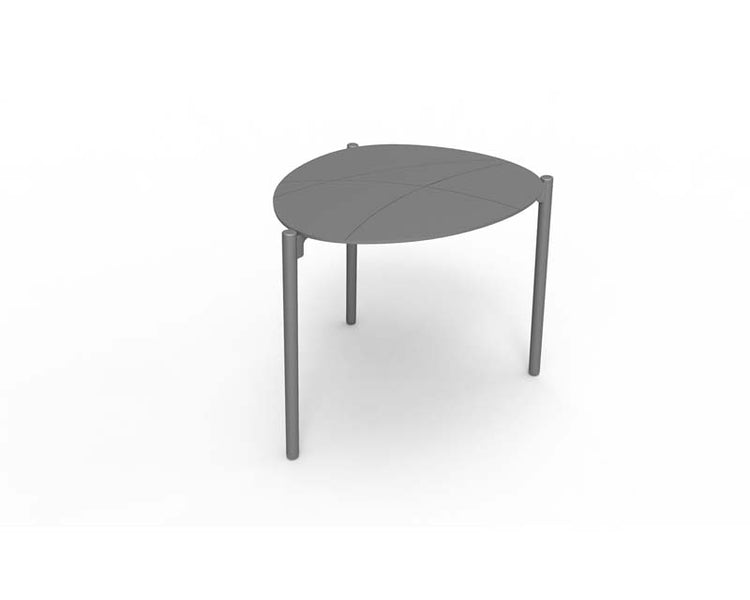 Cobblestone Nesting Coffee Table, Black (3 Sizes)