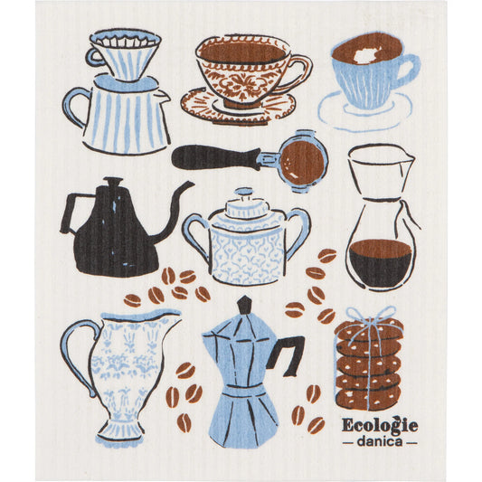 Coffee Break Swedish Sponge Cloth
