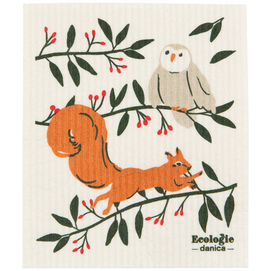 Forest Fete Swedish Sponge Cloth