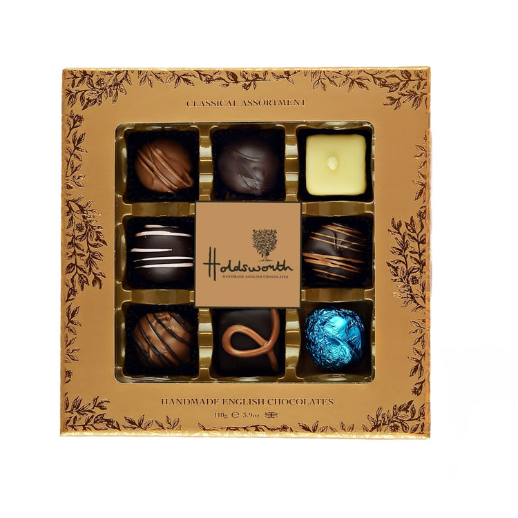 Holdsworth Chocolates Classic Milk & Dark Assortment Box