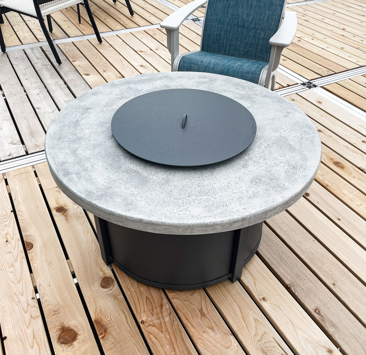 Concrete Drift 42" Round Fire Pit