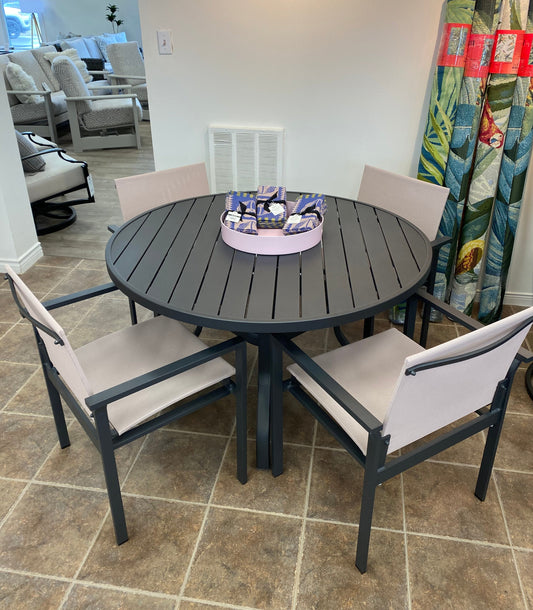 5-PC Latitude/Allure 48'' Round Dining Set