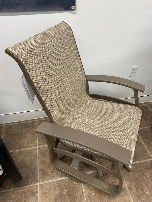 Belle Isle Sling Swivel Rocker Chair - Blazer/Beachwood