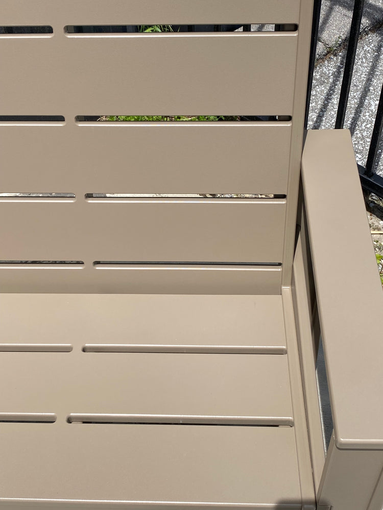 Deluxe Muskoka Garden Bench, Weathered