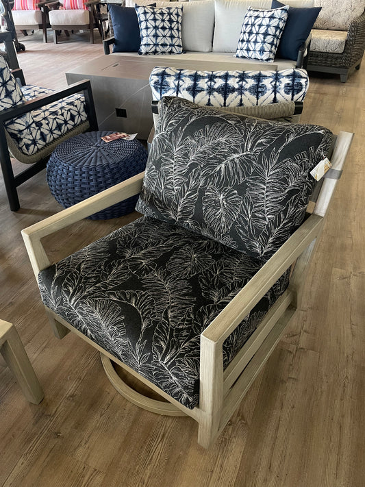 3-PC Lucia Sofa & 2 Swivel Rockers