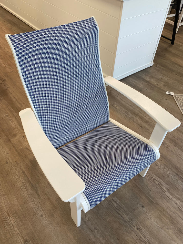 Adirondack Chat Arm Chair Breeze/Snow