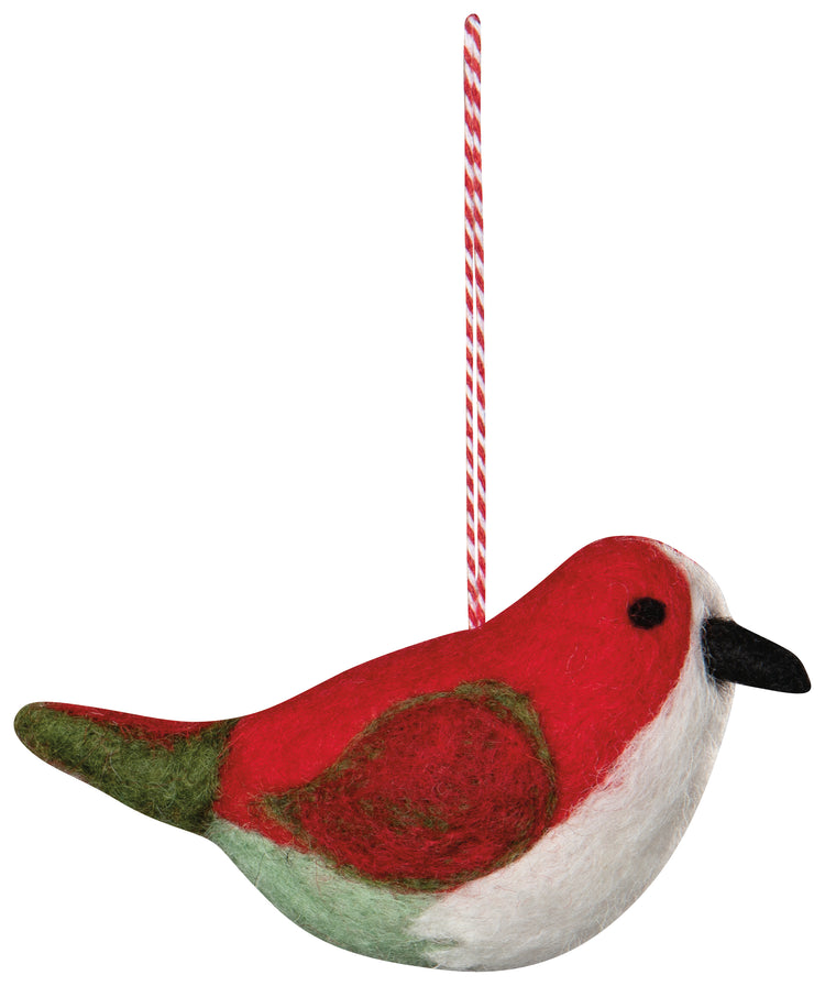 Assorted Bird Felt Ornament