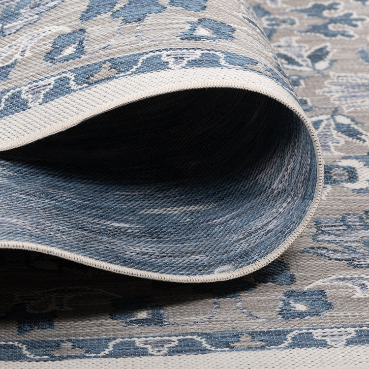 5 X 7 Marbella Rug, Blue Floral 430