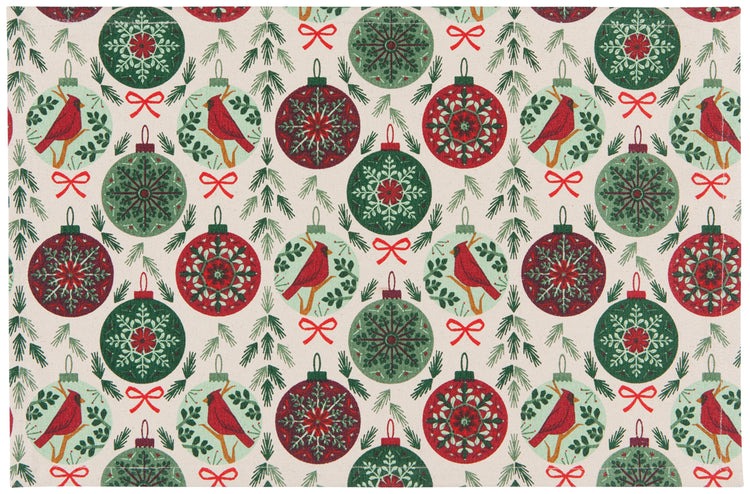 Good Tidings Printed Place Mat