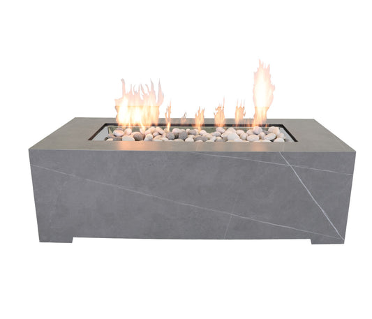 Nova 62” x 25" Fire Pit, Nuage
