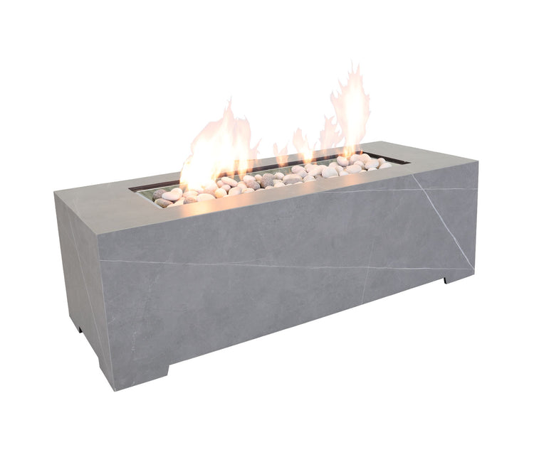 Nova 62” x 25" Fire Pit, Nuage