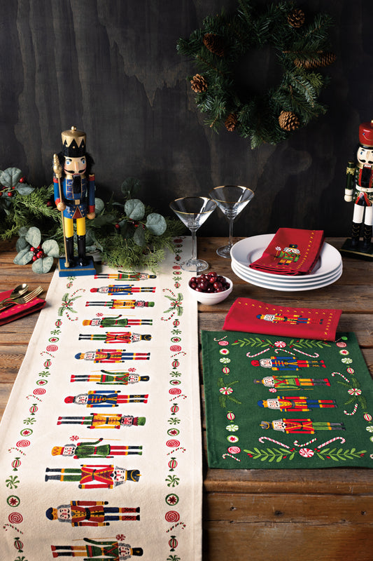 Nutcracker Printed Napkins (Set of 4)