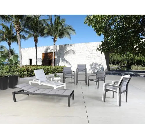 Origin Padded Sling Chaise Lounge