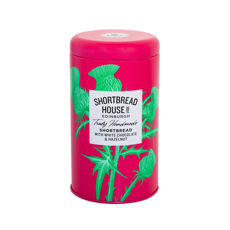 Shortbread House of Edinburgh White Chocolate & Hazelnut Tin