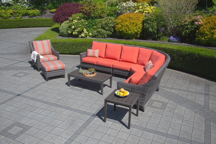 St. Martin Sectional w/cushion Fresco Flax