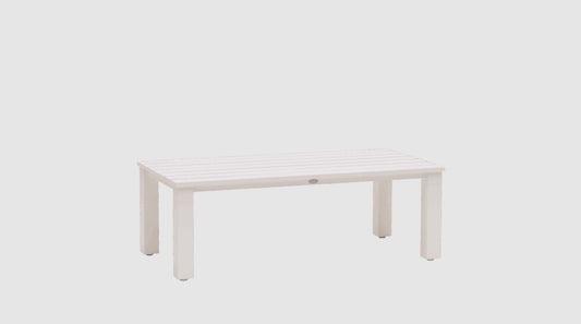 Sunbury 23"x47" Coffee Table, White