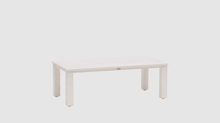 Sunbury 23"x47" Coffee Table, White