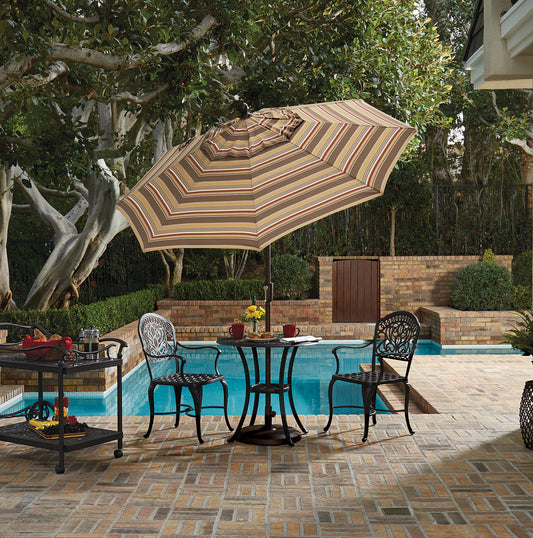 Treasure Garden 7.5' Round Umbrella w/Glide tilt