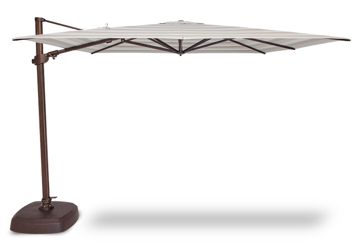 10' Square Cantilever w/Infinite Tilt