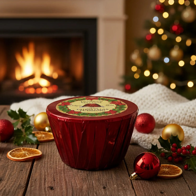 Thursday Cottage Wrapped Christmas Pudding