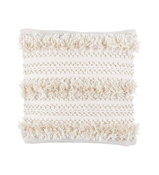 Zhara Stripe Ivory 22'' X 22'' Pillow