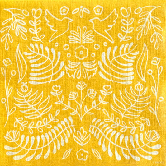 Amazonia Jaune - Paviot Dinner Napkin