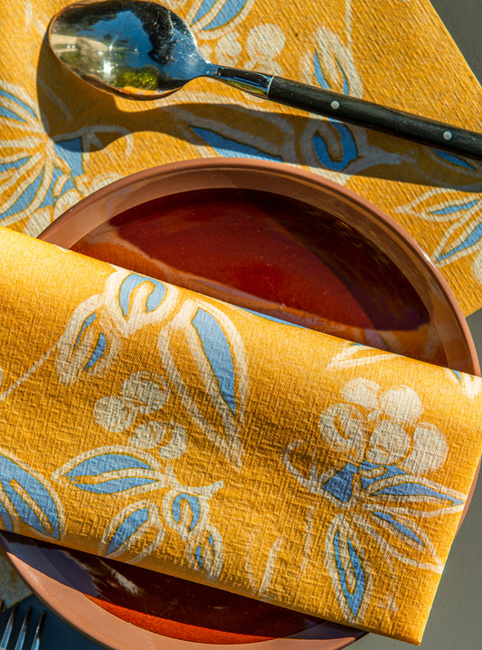 Arbousier Jaune - Paviot Dinner Napkin