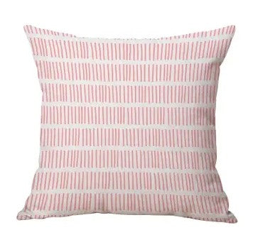 18"x18" Hygge 6 Decorative Pillow, Indoor/Outdoor