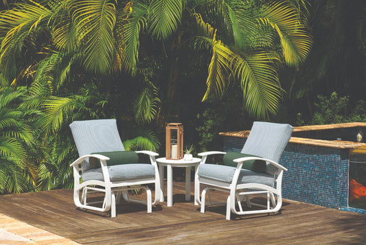 Belle Isle Cushion Single-Seat Glider