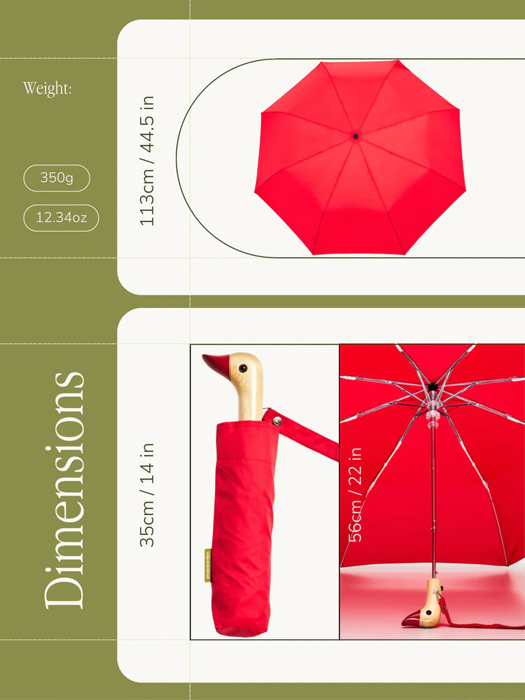 Original Duckhead Compact Eco-Friendly Umbrella