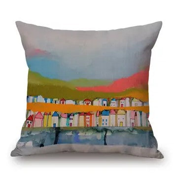 18"x18" Island Decorative Pillow, Indoor/Outdoor