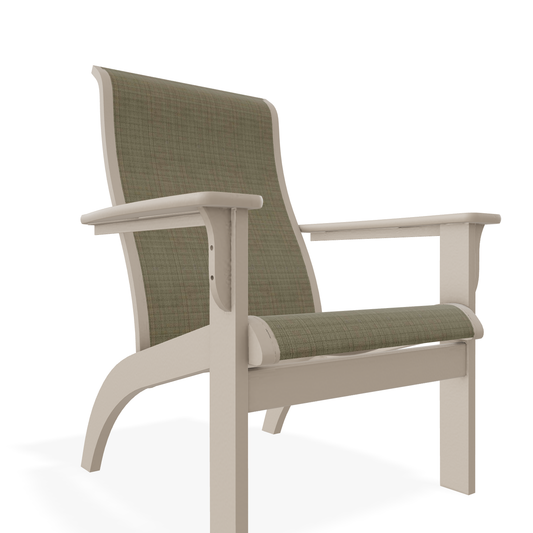 Adirondack Chat Arm Chair, Elevation Stone/Desert