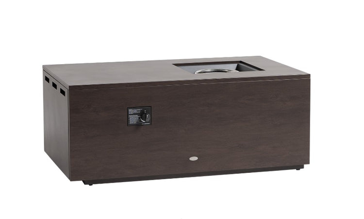 Fiamma 50''x 30'' Rectangle Fire Pit, Hessonite Garnet