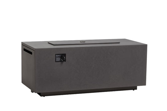 Fiamma 54''x24'' Rectangular Fire Pit, Concrete