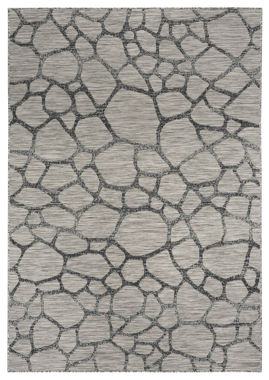 5 X 7 Odessa Grey Indoor/Outdoor Rug