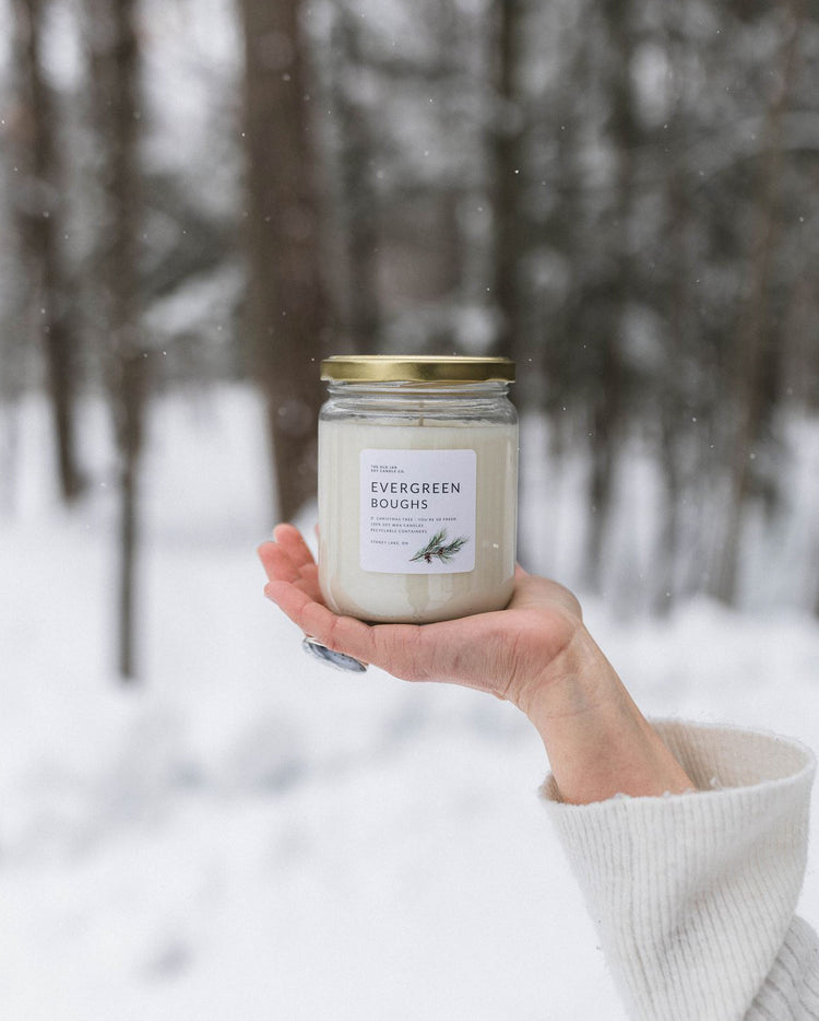 Evergreen Boughs Soy Candle 12oz