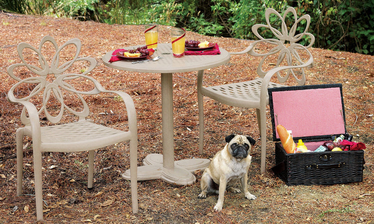 Lotus 30" Café Table and Chairs