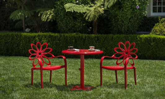 Lotus 30" Café Table and Chairs